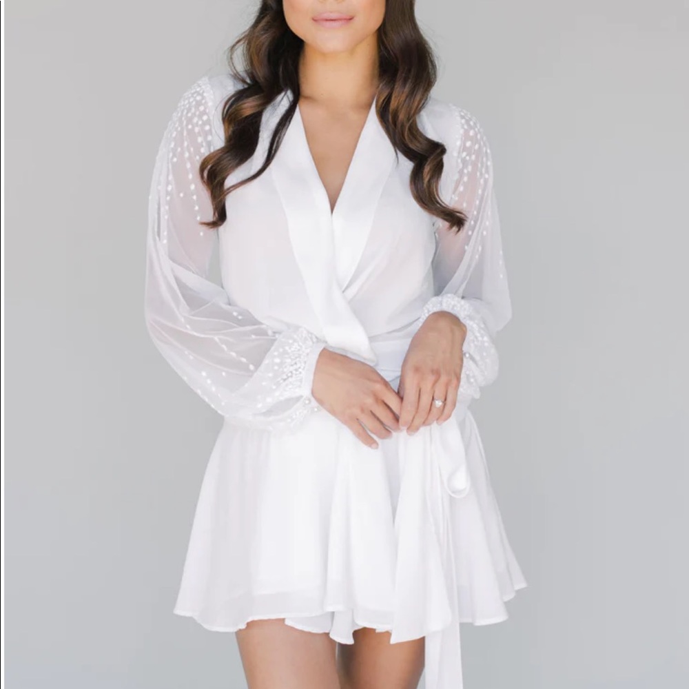 Robed With Love White Alanna Robe